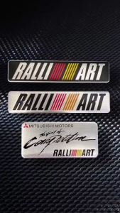 Ralli4rt Emblem Mobil Mitsubishi Alumunium Sheet Best Quality