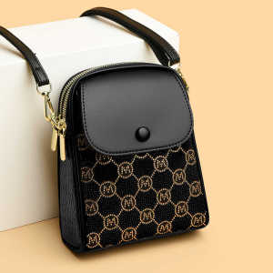 Ví Đựng Điện Thoại Di Động Bằng Da Thật Retro Dành Cho Nữ Ví Đeo Chéo Vai Đơn Mùa Hè 2024 Ví Đựng Chìa Khóa Nhỏ Thời Trang Mới