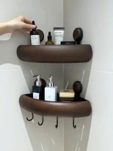 Wall Tripod Without Punching Wall-mounted Washstand Storage Rack