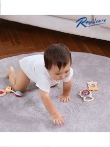 Đồ chơi xúc xắc gặm nướu nhiều món cho bé sơ sinh Royalcare nhựa cao cấp tiệt trùng an toàn cho bé