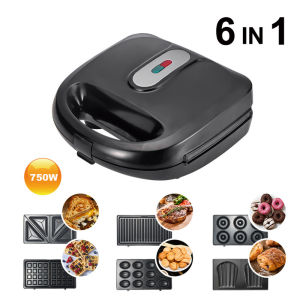 6-in-1 Waffle Sandwich Breakfast Maker
