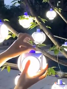 หลอดไฟพกพา LED โซล่าเซลล์ หลอดไฟโซล่าเซล ไฟฉุกเฉิน