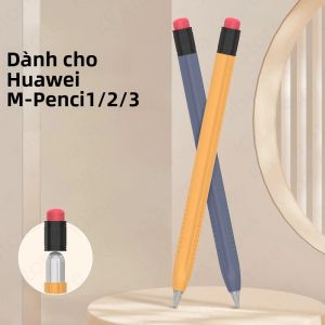 Vỏ Bảo Vệ Silicon Chống Trầy Xước Cho Huawei M-Pencil 1/2/3 Vỏ Bút Cảm Ứng Hút Từ Tính Tương Thích Với Màn Hình Điện Dung