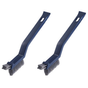 V-Shape Gap Cleaning Brush Hard Bristle Corner Scrubber for Bathroom Tiles Floor Grout Kitchen Sink Crevice Tool Home Cleaning