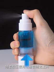 15ml/30ml/50ml/100ml Vacuum Bottle Spray Bottle Portable Airless Luxury Acrylic Travel Pump and Spray Empty Cosmetic Lotion Serum Fine Mist Bottle