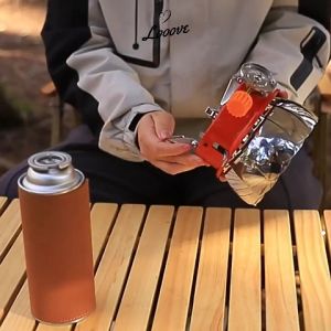 Kompor Gas Camping Anti Angin-Windproof Portable Gas Stove/K202 Non WP - K202 Non-WP