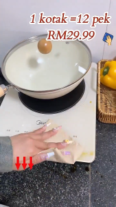 【12 Packs】Tisu Dapur Botare Kitchen tissue Serap Minyak Kuat & Kunci Lembapan  Kitchen Tissue Removable Oil-absorbing & moisture-locking Tissue 1200 sheets 270mm*220mm