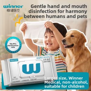 Winner | Non-Alcohol Antiseptic Childrens Wipes