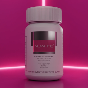 Nuwhite S-Acetyl Glutathione - 200mg of S-Acetyl Glutathione (2 bottles)
