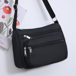 Túi Đeo Chéo Vải Oxford Dung Tích Lớn Túi Đeo Vai Đơn Cho Phụ Nữ Túi Xách Vải Canvas Phong Cách Hàn Quốc Thường Ngày Túi Xách Nhỏ