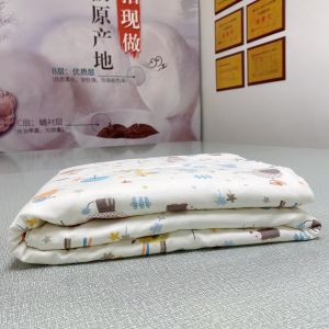 Pure Cotton Baby Silk Comforter 100%  Silk Breathable Summer Cool Core Nursery Air Conditioning Pure Cotton Quilt