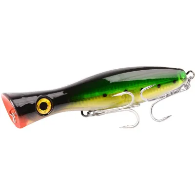 12.5CM 41g Big Popper Wobbler Fishing Lures Floating Bait Topwater Lure Whopper Saltwater Lures Isca Artificial Pike Tackle