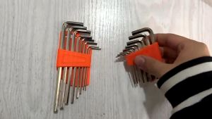 8PCS SET/HEX KEY SET High-Quality Hex Wrench Screwdriver Hand Tool Wrench Set L-Style Hex Key Hex Key flower type Ball End Torx Key star alen Allen Original Metric D-531