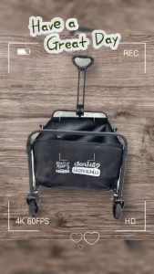 รถเข็นอเนกประสงค์พับได้ งานพรีเมี่ยมเนสท์เล่: