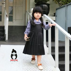 Overall Dress Korean Dress Anak Perempuan Terbaru by Mom n Son Baju Anak Perempuan Baju Anak Model Korea