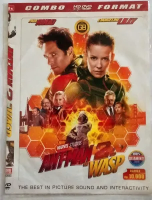 DVD Ant-Man dan Wasp Format HD Combo GB Aksi & Petualangan Film Musik & Buku