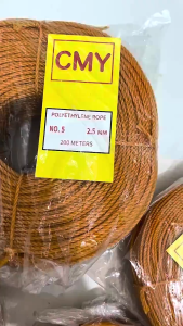 2mm #4 CMY 200 meters Nylon Rope Polyethylene Rope Lubid Tali for Tying Farm and Construction