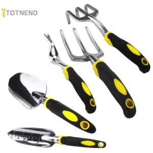 Garden Tool Hand TrowelRakeCultivatorWeeder Tools With Ergonomic HandleGarden Lawn Farmland Transplant Gardening Bonsai Tool