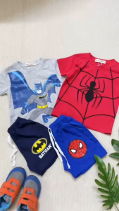 [Cao Cấp] Đồ Bộ Bé Trai Size 9-30kg Thun Cotton Co Giãn 4 Chiều Mềm Mịn Mát.1785.6