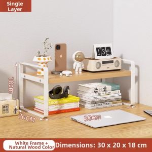 Multifunctional Wall Mounted Pegboard Storage Shelving Multilayer Wooden