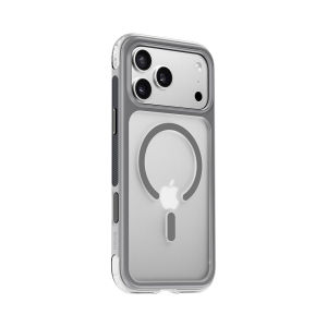 WIWU Clear Magnetic Case for 18 Pro Max for 17 Pro Max Case Compatible with Magsafe Ultra-Thin Transparent Anti-Yellow PC Airtag Military Protection for Women Men