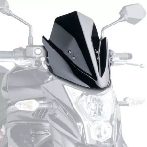 Motorcycle Front Windscreen Windshield Fly Screen Shield Wind Deflector For KAWASAKI ER6N ER-6N ER650E 2012 2013 2014 2015 2016 P/N 14092-0771