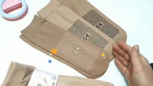 (1 PAIR) Muslimah Women Stocking Stokin Anti-Slip High Quality Ankle Sock Health Sock 100% Brand New Sarung Kaki