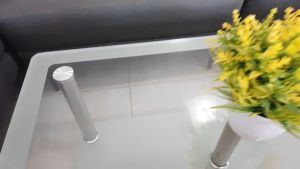 XAVIER GNOMON SOFA WITH 8 PLUSH PILLOWS – SPACIOUS COMFORT FOR 7 TO 8 PEOPLE - MANWELL