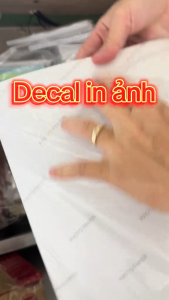 GIẤY IN DECAL NTS 135GSM A4 - XẤP 50 TỜ