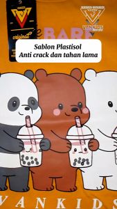 STELAN VANKIDS PART7 CRP 37-42 SETELAN KAOS ATASAN PENDEK + CELANA CARGO 1-12 TAHUN KATUN 30s MOTIF KARAKTER DISTRO / CELANA CARGO PENDEK