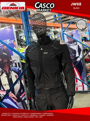 BENKIA HDF-JW68 MESH TYPE PADDED MOTORCYCLE RIDING JACKET