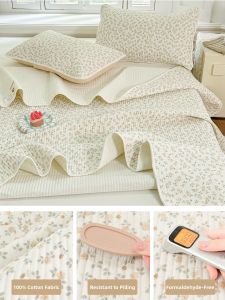 MENGWEIJUE | Breathable Cotton Anti-Slip Dust-Proof Bed Sheet