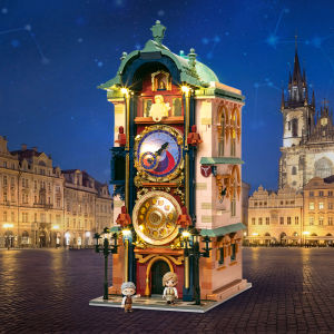 Pantasy | Prague Astronomical Clock Light-up Building Kit