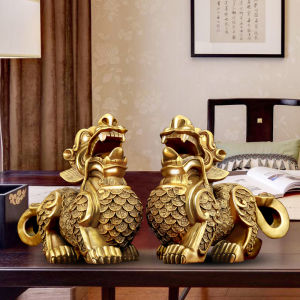 YISHUIGE | Gift Brass Pixiu Ornaments
