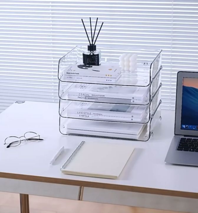 Premium File Document Letter Paper Tray Sorter Collection File Desk ...