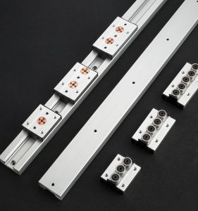 Integrated Dual-Axis Linear Guide Rail Aluminum Alloy Roller Slide Block SGR15 20 25 35 Square Wheel Track Hardware Tools