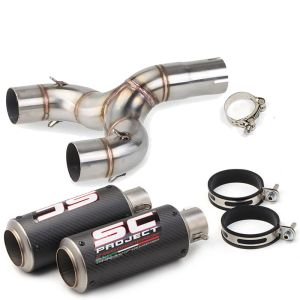 51มิลลิเมตรรถจักรยานยนต์ท่อไอเสียกลางการเชื่อมต่อไอเสียกลางท่อเชื่อมโยงท่อเชื่อมต่ออะแดปเตอร์สำหรับBenelli 600 BN600 BJ600 TNT600ทีเอ็นที600อุปกรณ์เสริม