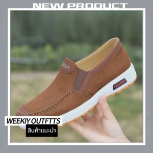 QDshop สูงสุด 😎 รองเท้าแฟชั่น รองเท้าผู้ชาย รองเท้า ด้วยวินเทจ พื้นที่ เป็นเป็นต้น คุณภาพดี ราคาละเลย ทันที 🤩