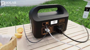 Pembangkit Listrik 150W 220V 30800mAh Generator Surya Portabel Genset Senyap dengan stopkontak AC untuk Berkemah Darurat