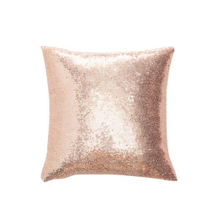 Fashionable Sequin Pillowcase Festive Decorative Cushion Cover Home Polyester Fiber Polyester Fiber Other Pattern Type