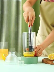 ส่งใน24 ชมแก้วเชคค็อกเทลเชคเกอร์ พลาสติก มีสเกล350ml/500ml/700mlถ้วยพลาสติก ค็อกเทลPlastic Cocktail Shaker Mixer