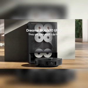 Robot hút bụi lau sàn chuyên dụng Dreame Matrix10 Ultra - Bảo Hành 24 Tháng