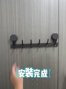 [✅SG Ready Stock] No Drill Heavy Duty Suction Cup Bathroom Hook Kitchen Hook Aluminum Door Clothes Hook No Drilling