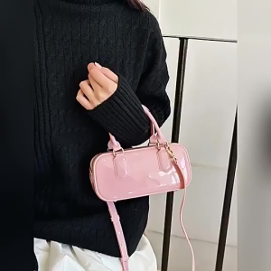 Handbag Shoulder Bag For Woman Crossbody PU Jelly Bag High Capacity Satchel Bag Waterproof