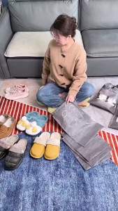 Waterproof Shoes Bag Travel Drawstring Non Woven Travel for Shoes Storage Dustproof Bag Pouch