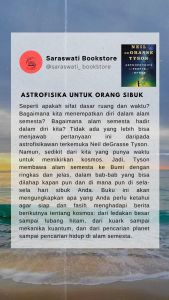 Astrofisika Untuk Orang Sibuk by Neil de Grass