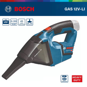 Bosch | Bosch GAS 12V-LI Rechargeable Hand Vacuum Fine Suction Power Suitable for Home Sofa CrumbsDesktop and Corner Dust Removal Tasks
