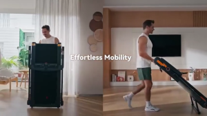 Electric Heavy Duty Smart Treadmill 18KM/H 5.0HP 25-Level Auto Incline Foldable