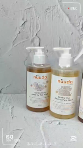 NUUDO Home Size Gentle Baby Head to Toe Wash / Bubbly Kids Body & Face Wash / Conditioning Kids Shampoo / Daily Moisturizing Body Lotion / Nourishing Hair Lotion / 100ML / 225ML / 250ML / BANDUNG