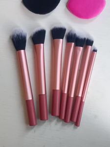 9pcs Makeup Brush Kit Soft Synthetic Hair Make Up Brushes Foundation Blush Eyeshadow Cosmetic Makeup Tools